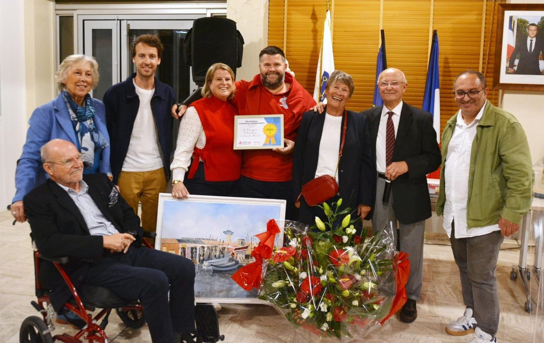 remise de prix - La Fromagerie Palavasienne