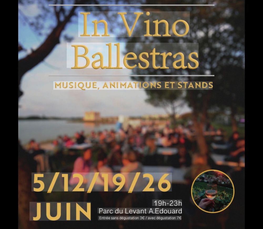 in vino ballestras a palavas