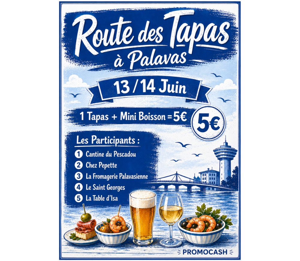 route des tapas à palavas